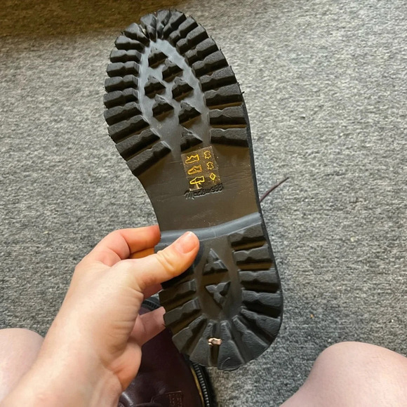 Madewell The Rayna Lace-Up Boot in Leather, size 8.5 - Picture 4 of 11